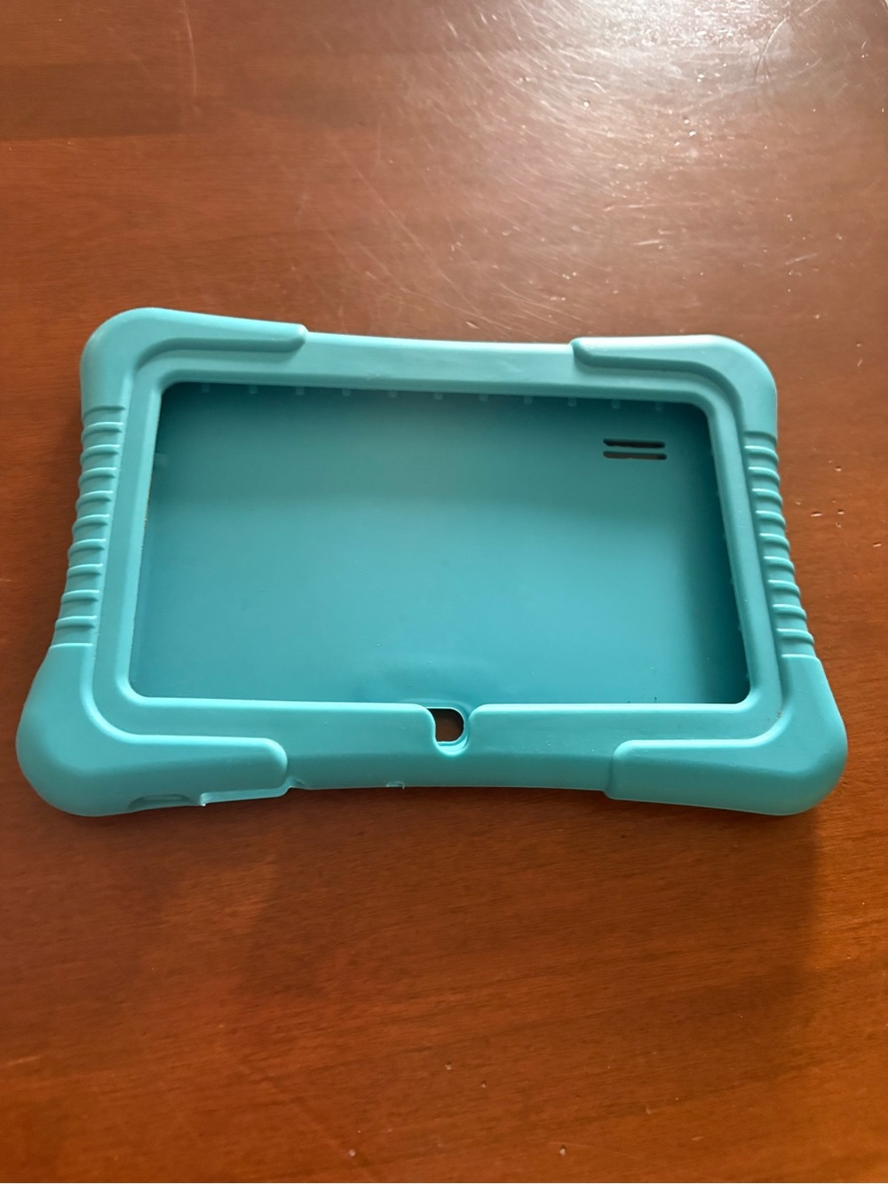 Kids Rugged Tablet Case in Turquoise - Shock-Absorbent Protection